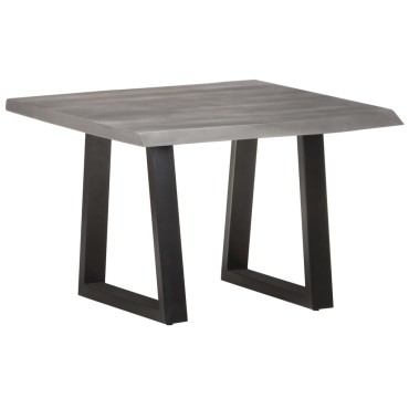 vidaXL Τραπεζάκι Σαλονιού Live Edge 60x60x40cm Μασίφ Ξύλο Ακακίας 1 τεμ.