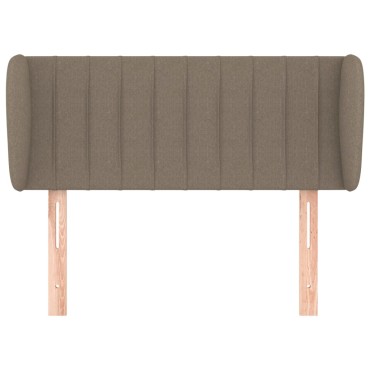 vidaXL Κεφαλάρι με Πτερύγια Taupe 93x23x78/88cm Υφασμάτινο 1 τεμ.