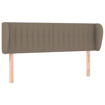 vidaXL Κεφαλάρι με Πτερύγια Taupe 147x23x78/88cm Υφασμάτινο 1 τεμ.
