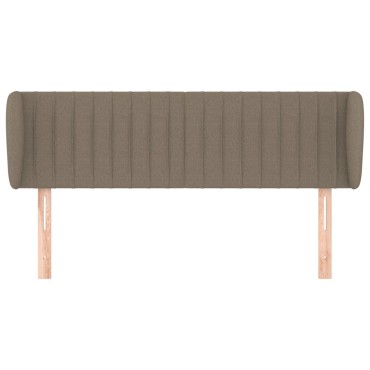 vidaXL Κεφαλάρι με Πτερύγια Taupe 147x23x78/88cm Υφασμάτινο 1 τεμ.