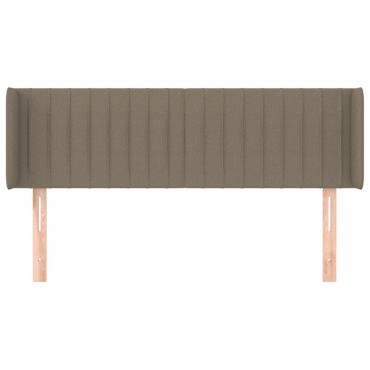 vidaXL Κεφαλάρι με Πτερύγια Taupe 147x16x78/88cm Υφασμάτινο 1 τεμ.