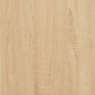 vidaXL Τραπέζι Βοηθητικό Sonoma Δρυς 33x33x34,5cm από Επεξ. Ξύλο