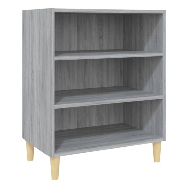 vidaXL Ραφιέρα Γκρι Sonoma 57x35x70cm από Επεξεργασμένο Ξύλο 1 τεμ.