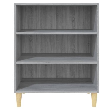 vidaXL Ραφιέρα Γκρι Sonoma 57x35x70cm από Επεξεργασμένο Ξύλο 1 τεμ.