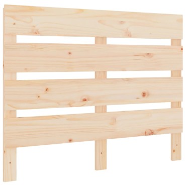 vidaXL Κεφαλάρι Κρεβατιού 90x3x80cm από Μασίφ Ξύλο Πεύκου 1 τεμ.