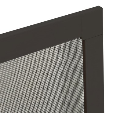 vidaXL Σήτα Εντόμων για Παράθυρα Ανθρακί 90 x 120 εκ.