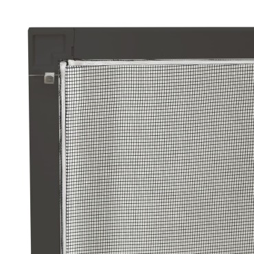 vidaXL Σήτα Εντόμων για Παράθυρα Ανθρακί 90 x 120 εκ.