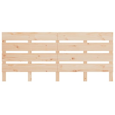 vidaXL Κεφαλάρι Κρεβατιού 160x3x80cm από Μασίφ Ξύλο Πεύκου 1 τεμ.