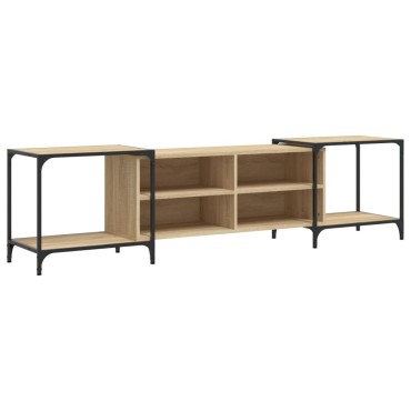 vidaXL Έπιπλο Τηλεόρασης Sonoma Δρυς 203x37x50cm Επεξεργασμένο Ξύλο