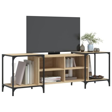 vidaXL Έπιπλο Τηλεόρασης Sonoma Δρυς 153x37x50cm Επεξεργασμένο Ξύλο