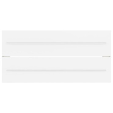 vidaXL Ντουλάπι Νιπτήρα Λευκό 100x38,5x48cm από Επεξ. Ξύλο 1 τεμ.