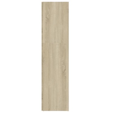 vidaXL Ντουλάπι Γωνία Sonoma Oak 33x33x132cm από Μοριοσανίδα 1 τεμ.