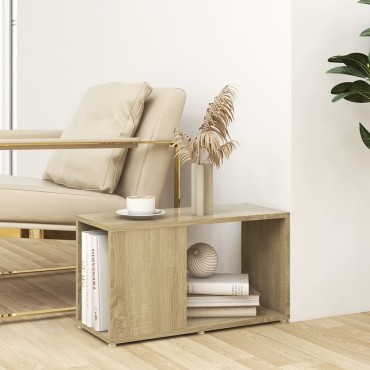 vidaXL Έπιπλο Τηλεόρασης Sonoma Oak 60x24x32cm από Μοριοσανίδα