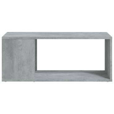 vidaXL Έπιπλο Τηλεόρασης Γκρι Σκυροδέματος 80x24x32cm Μοριοσανίδα