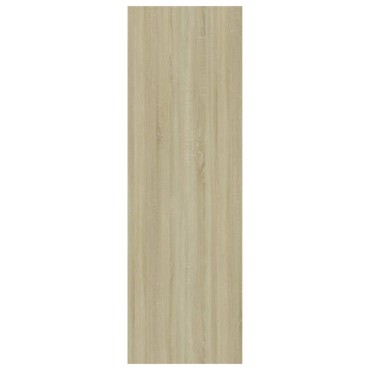 vidaXL Βιβλιοθήκη Χρώμα Sonoma Δρυς 40x24x75cm από Μοριοσανίδα 1 τεμ.