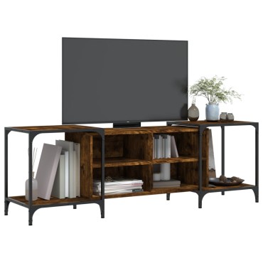 vidaXL Έπιπλο Τηλεόρασης Καπνιστή Δρυς 153x37x50cm Επεξεργ. Ξύλο