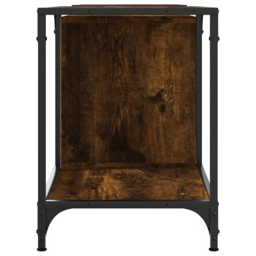 vidaXL Έπιπλο Τηλεόρασης Καπνιστή Δρυς 153x37x50cm Επεξεργ. Ξύλο