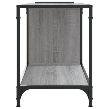 vidaXL Έπιπλο Τηλεόρασης Γκρι Sonoma 203x37x50cm Επεξεργ. Ξύλο