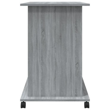 vidaXL Γραφείο Υπολογιστή Γκρι Sonoma 80x50x75cm Επεξεργασμένο Ξύλο 1 τεμ.