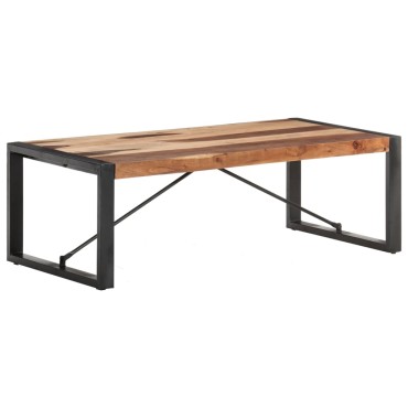 vidaXL Τραπεζάκι Σαλονιού 120x60x40cm από Μασίφ Ξύλο 1 τεμ.