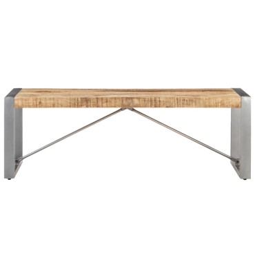 vidaXL Τραπεζάκι Σαλονιού 120x60x40cm Ακατέργαστο Ξύλο Μάνγκο 1 τεμ.