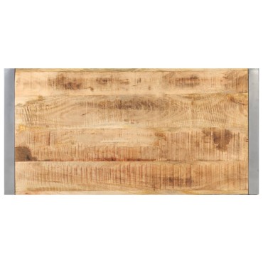 vidaXL Τραπεζάκι Σαλονιού 120x60x40cm Ακατέργαστο Ξύλο Μάνγκο 1 τεμ.