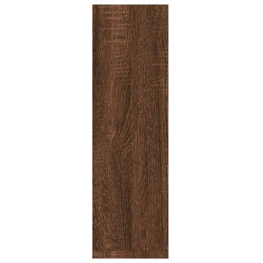vidaXL Ραφιέρες Τοίχου 2 τεμ. Καφέ Δρυς 50x15x50cm Επεξεργασμένο Ξύλο