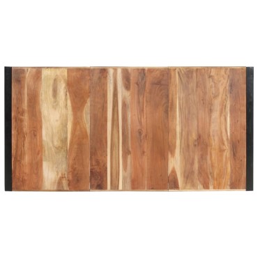 vidaXL Τραπεζαρία 200x100x75cm από Μασίφ Ξύλο 1 τεμ.