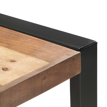 vidaXL Τραπεζαρία 200x100x75cm από Μασίφ Ξύλο 1 τεμ.