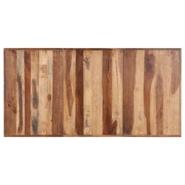 vidaXL Τραπεζαρία 180x90x75cm Μασίφ Ξύλο & Μελί Φινίρισμα 1 τεμ.
