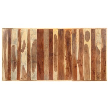 vidaXL Τραπεζαρία 200x100x75cm Μασίφ Ξύλο & Μελί Φινίρισμα 1 τεμ.