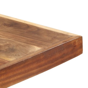 vidaXL Τραπεζαρία 200x100x75cm Μασίφ Ξύλο & Μελί Φινίρισμα 1 τεμ.