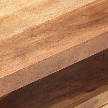 vidaXL Έπιπλο Τηλεόρασης 120x35x45cm Μασίφ Ξύλο με Φινίρισμα Sheesham