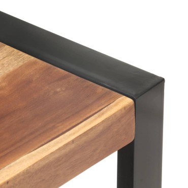 vidaXL Έπιπλο Τηλεόρασης 120x35x45cm Μασίφ Ξύλο με Φινίρισμα Sheesham