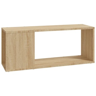 vidaXL Έπιπλο Τηλεόρασης Sonoma Δρυς 80x24x32cm από Μοριοσανίδα