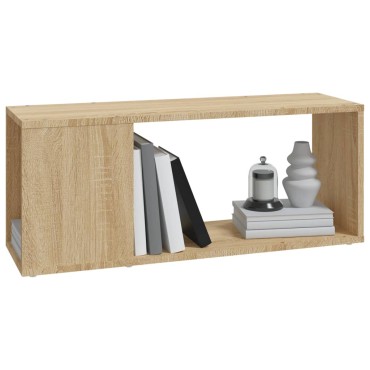 vidaXL Έπιπλο Τηλεόρασης Sonoma Δρυς 80x24x32cm από Μοριοσανίδα
