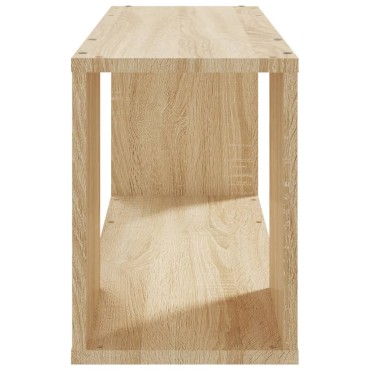 vidaXL Έπιπλο Τηλεόρασης Sonoma Δρυς 80x24x32cm από Μοριοσανίδα