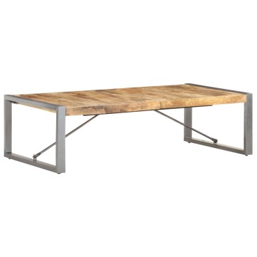 vidaXL Τραπεζάκι Σαλονιού 140x70x40cm Ακατέργαστο Ξύλο Μάνγκο 1 τεμ.