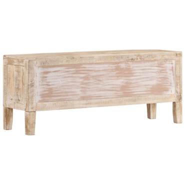 vidaXL Έπιπλο Τηλεόρασης 110x30x46cm από Μασίφ Ξύλο Μάνγκο 1 τεμ.