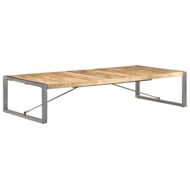 vidaXL Τραπεζάκι Σαλονιού 180x90x40cm Ακατέργαστο Ξύλο Μάνγκο 1 τεμ.