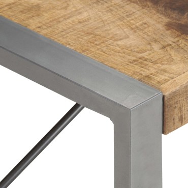 vidaXL Τραπεζάκι Σαλονιού 180x90x40cm Ακατέργαστο Ξύλο Μάνγκο 1 τεμ.