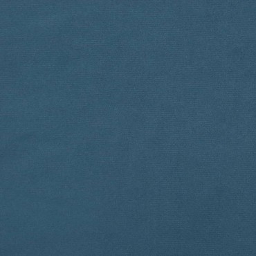 vidaXL Κεφαλάρι με Πτερύγια Σκούρο Μπλε 83x23x78/88cm Βελούδινο 1 τεμ.