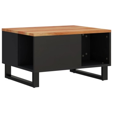 vidaXL Τραπεζάκι Σαλονιού 60x50x35cm από Μασίφ Ξύλο Ακακίας 1 τεμ.