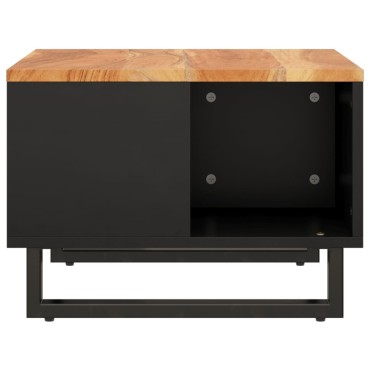 vidaXL Τραπεζάκι Σαλονιού 60x50x35cm από Μασίφ Ξύλο Ακακίας 1 τεμ.