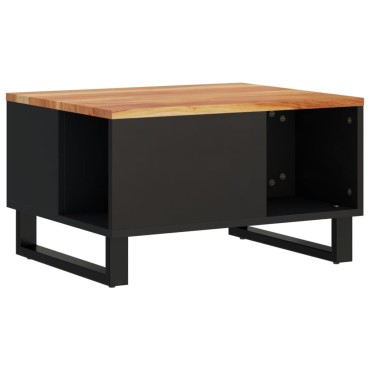 vidaXL Τραπεζάκι Σαλονιού 60x50x35cm από Μασίφ Ξύλο Ακακίας 1 τεμ.