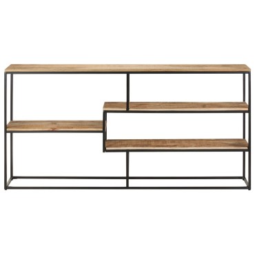 vidaXL Ραφιέρα 150x30x75cm από Μασίφ Ξύλο Μάνγκο 1 τεμ.