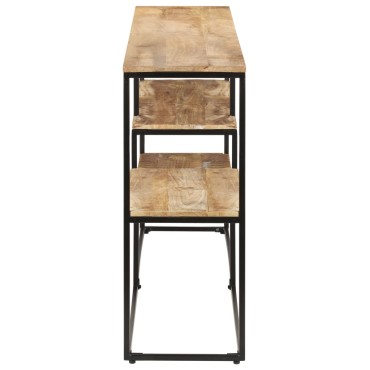 vidaXL Ραφιέρα 150x30x75cm από Μασίφ Ξύλο Μάνγκο 1 τεμ.