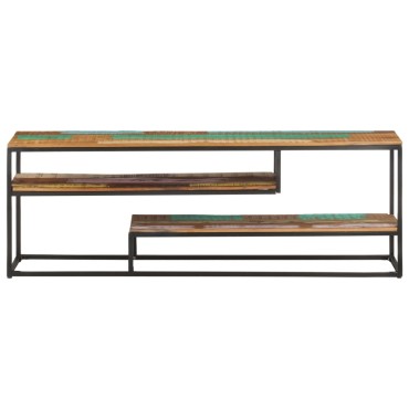 vidaXL Έπιπλο Τηλεόρασης 130x30x45cm από Μασίφ Ανακυκλωμένο Ξύλο