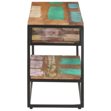 vidaXL Έπιπλο Τηλεόρασης 130x30x45cm από Μασίφ Ανακυκλωμένο Ξύλο