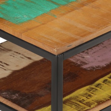 vidaXL Έπιπλο Τηλεόρασης 130x30x45cm από Μασίφ Ανακυκλωμένο Ξύλο